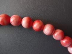 Vintage Pink Salmon /Angel Skin Coral Necklace Beads 84 gr