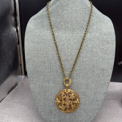 Vintage Necklace Kalevala Koru Germund Paaer Egyptian Revival Pendant