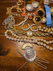 Jewelry Mix Marked Napier, Coro, Charmin Charlie, Trifari, Ann Taylor