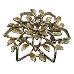 Vintage Brooch Peta Lure 60s 3D Open Work MCM Sarah Cov Book Piece Collectors