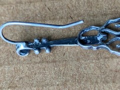 Vintage Violin Pierced Earrings French Wire Music Teacher Orchestra
