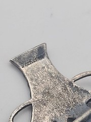 Sterling Silver Marcasite Art Deco Flower Basket Roses Vintage Brooch READ Gift