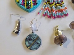 Miscellaneous Vintage Small/Mini Craft Jewelry Lot-Unique Items Charms