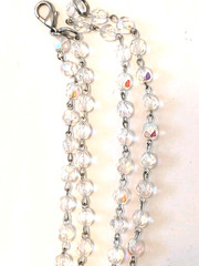 RARE Maximal Art Double Strand Necklace John Wind Patriotic Americana July 4th