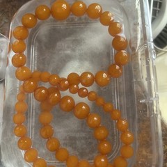 Natural Baltic Amber Butterscotch 70 Grams Graduated Beads Necklace 30” Tested