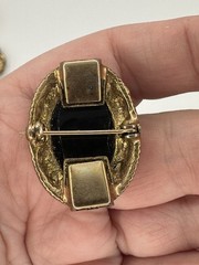 9 Piece Vintage Cameo Lot. Trinket Box, Florenza Brooch/pendant, W Germany