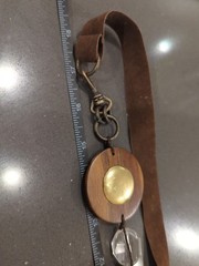 Vintage Boho Chunky Wood Bead Statement Necklace Nordstrom Retail $195 – M64