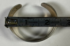 Vintage Remy Taxco 0.925 Sterling Silver Cuff Bracelet 41.9 Grams