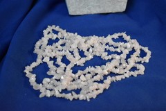 Beautiful Rose Quartz Stone Necklace Endless Strand 100 Inches Really nice New