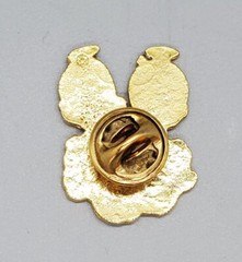 Vintage Precious Moments Brooch Pin Two Angels On A Cloud Enameled Metal EUC