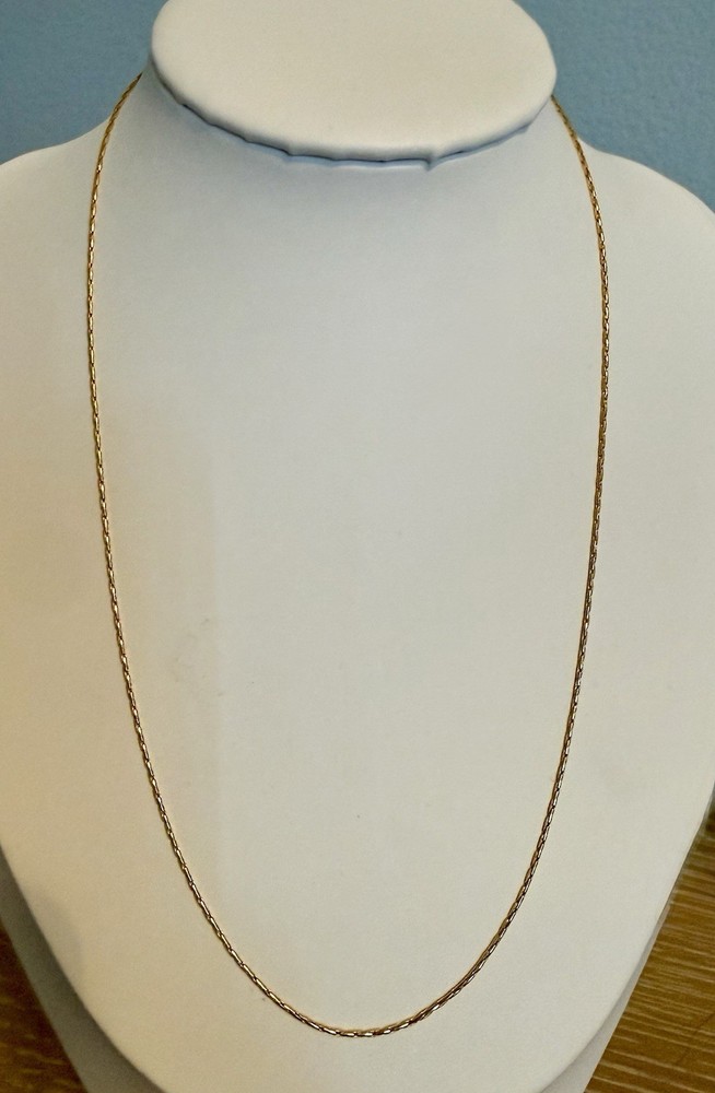 Vintage Cookie Lee Goldtone Chain Necklace NWT