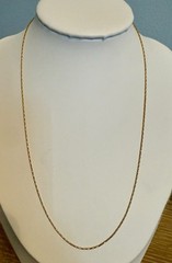 Vintage Cookie Lee Goldtone Chain Necklace NWT