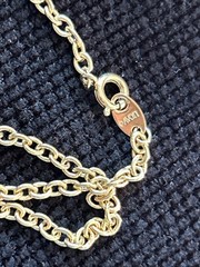 Avon Triple Heart Pendant Gold Tone 30″ Chain Necklace Graduated Open Hearts
