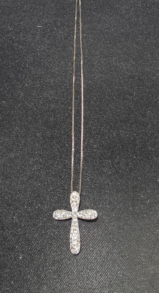 VTG Zirconia Cross Necklace