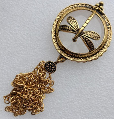 Dual Purpose Vintage Necklace and Magnifying Glass on 24″ Chain