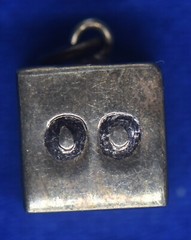 Vintage Sterling Silver- “ITS COMING” Box Charm