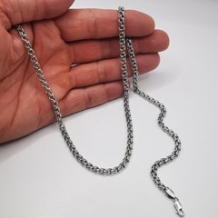 Vintage Sterling Silver Signed Chain Necklace 22 in (56 cm) 0.69 oz (19.58g)
