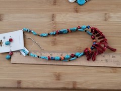 Southwest Jewelry Mixed Lot Costume Genuine Semi Precious Stone Faux Turquoise