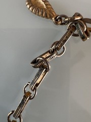 Vintage Lisner Aurora Borealis Necklace 16” Gold Tone Choker 1960s READ