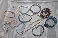 Vintage To Now Bracelet Lot Of 13 Medici Two Sisters And Pure Vida