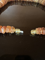 Vintage Raw Unpolished Baltic Amber Nuggets Chunks Necklace 52 gr, 18” L
