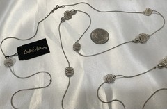Cookie Lee Bee Hive Satellite Necklace, Vintage With Tags