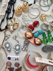 Huge 14 Pound Lot Of Vintage To Now Costume Jewelry Lot ALL WEARABLE