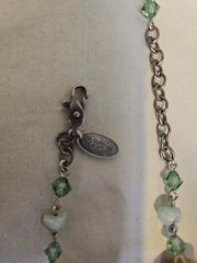 Vintage Liz Paiacios S.F. Necklace Agate Stones