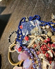 3 Lbs 4oz Unsearched Jewelry Lot VTG & Now Junk & Wear & Resell Craft FUN *Read