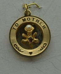 MOTHER’S DAY CHARM WITH PEARL & RUBY (CH1011)
