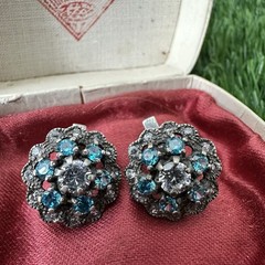 Vintage Earrings Silver 925 Women’s Jewelry
