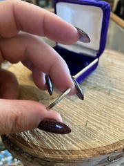18k White Gold Band Antique Vintage Engraved Stackable Ring Band 2mm US 6.25