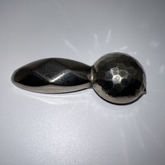 Vintage Fur or Scarf Clip Brooch with Gripping Posts Non Sliding Spring Tension