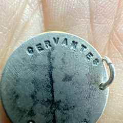 KCB Pendant Charm Sterling Cervantes “Believe There Are No Limits But The Sky”