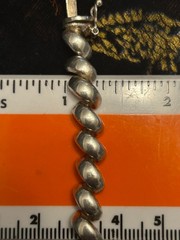STERLING SAN MARCO MACARONI BRACELET Signed VIOR ITALY 925 Silver 6.75″ 16.49 gm