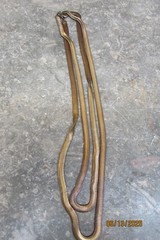 vintage copper tone double ladies necklace herringbone