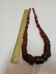 RARE VINTAGE GRADUATED BEAD NECKLACE