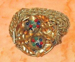 Signed 1920s Fischel Nessler Bracelet