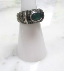 Misc. Lot of 3 Women’s Sterling Silver Rings w/ Stones ~ 14g ~ 5-F458