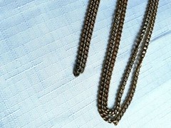 Vintage Gold Tone Necklace 51 Inches, As Pictured -VM40