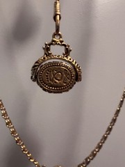 Vintage Goldette 5 Strand Cameo Necklace Amber Glass Stations Layered Gold Tone