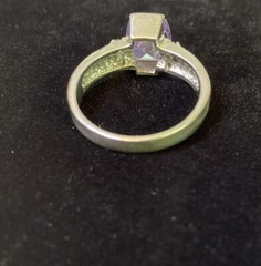 Vintage Sterling Silver Ring Lot of 4 Signed SS, RSC GEMS & Sz. Varies C11