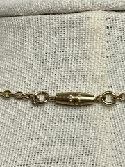 Vintage Sea Turtle Pendant Necklace Gold Tone Bar Link Chain Beach Ocean