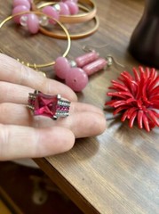 Pretty In Pink – 29 Piece Jewelry Lot – Trifari, Kors, Monet, J Crew, Avon ++
