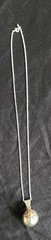 Vintage Helen Andrews HAN 925 Sterling Silver Sun Harmony Ball Chime Necklace