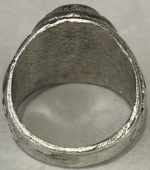 Vintage Taylor Maid Sterling Silver U.S. Army Military Ring –Red Stone **Read**