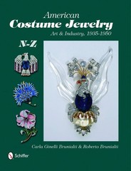 Vintage American Costume Jewelry Guide V2 Makers N-Z 1935-50 Rhinestones & More