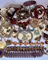 Vintage Estate Costume Jewelry Lot! AVON, MONET and more!