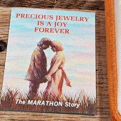 Marathon Fine Jewelry 12 KT Gold Filled Sterling Pendant Genuine Cameo