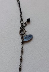 Vtg Art Nouveau Lizpaiacios Incredible Bronze Dimensional Pendant Necklace 18″
